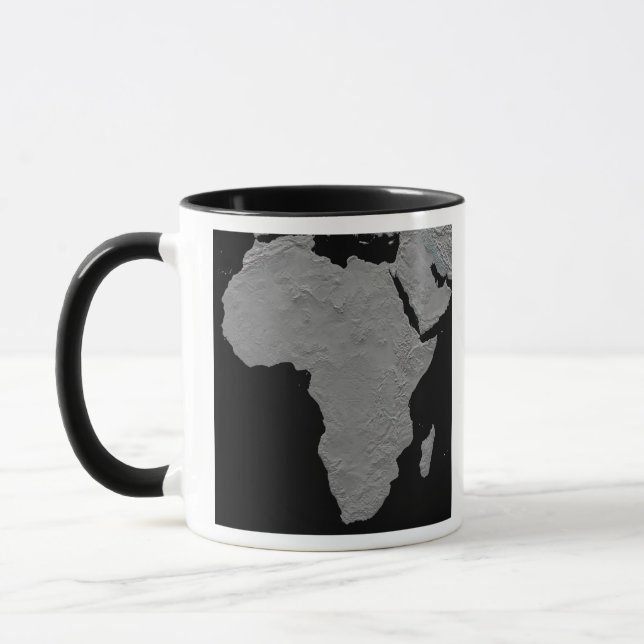 Stereoskopische Sicht Nordamerikas Tasse (Links)