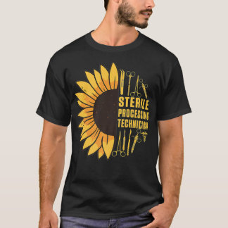 Sterile Processing Technician Brain Funny Tech Pre T-Shirt