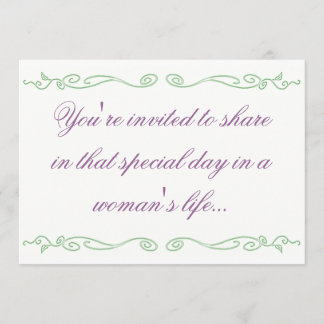 Sterilisations-Party Einladungen