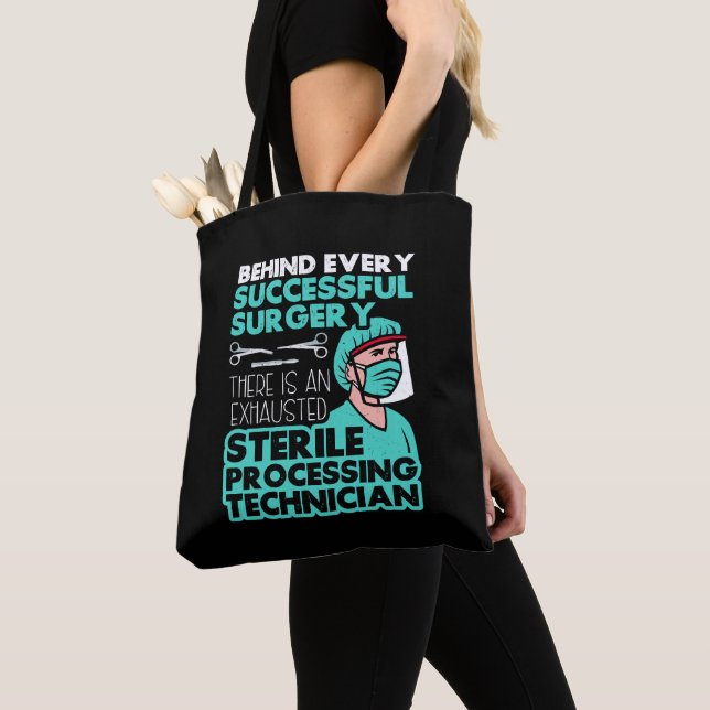 Sterilisationstechniker Tech Würdigung Tasche (Von Nahem)