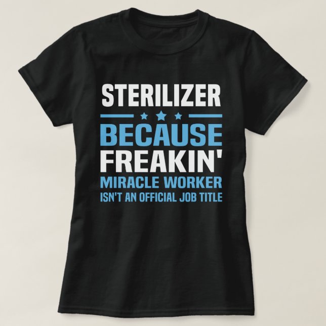 Sterilisator T-Shirt (Design vorne)