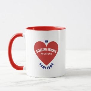 Sterling Heights Michigan Heimat Kaffee Tasse