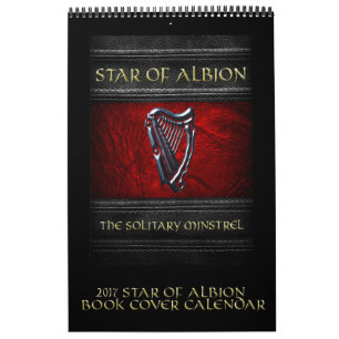 Stern 2017 des Albion Bucheinband-Kalenders Kalender