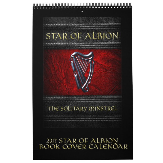 Stern 2017 des Albion Bucheinband-Kalenders Kalender (Titelbild)