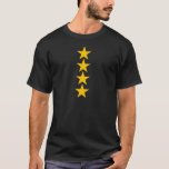 Stern 4 T-Shirt<br><div class="desc">gelber Stern 4</div>