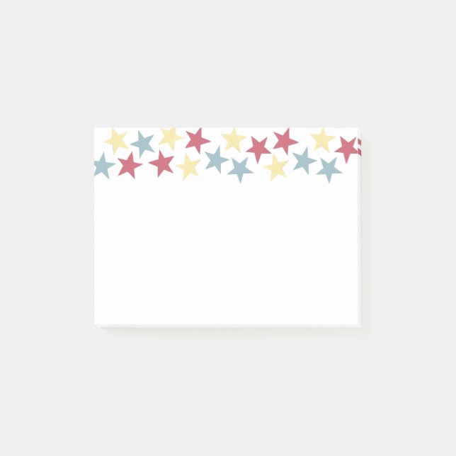 Stern-Anmerkungen Post-it Klebezettel (Vorderseite)