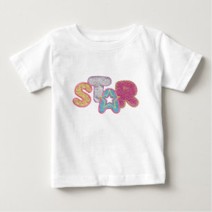 Stern-Ballettröckchen-Baby-Spielanzug Baby T-shirt