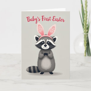Stern-Blumen-Tier-Baby-Karte Karte
