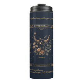Stern Botanik Astral Energie Gold Marine Thermisch Thermosbecher