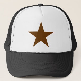 Stern-Brown jGibney die MUSEUM Zazzle Geschenke Truckerkappe