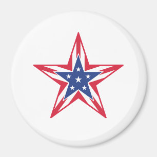 Stern der Freiheit Magnet