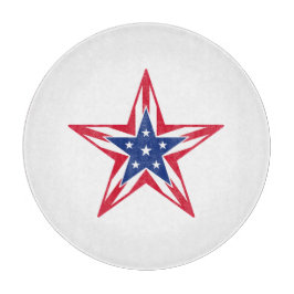 Stern der Freiheit Schneidebrett