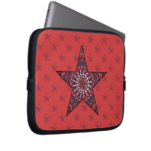 Stern der Unabhängigkeit - Laptop-Fall Laptopschutzhülle