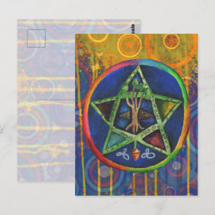 Stern der Wahrheit Celtic Postkarte