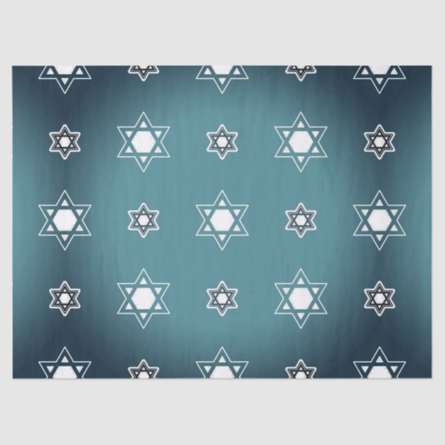 Stern des daviden Papiers Seidenpapier (Vorderseite)