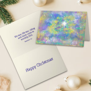 Stern des Wunderns Christliche Weihnachten Moderne