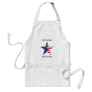 Stern Donald J. Trump~ President~ US Flag~ ~ MAGA Schürze