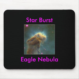 Stern-Explosions-Eagle-Nebelfleck Mousepad