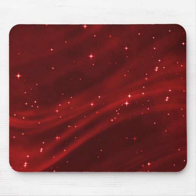 Stern-Feld rotes #2 horizontal Mousepad (Vorne)