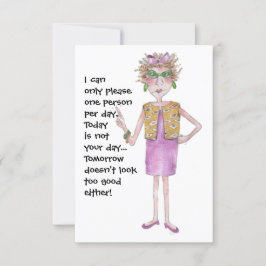 Stern-Frau warnt andere, dass sie schwer zufrieden