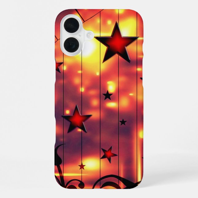 Stern Handyhülle iPhone 16 Plus Hülle (Rückseite)