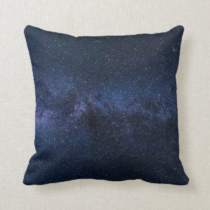 Stern-Himmels-blaue u. schwarze Kissen