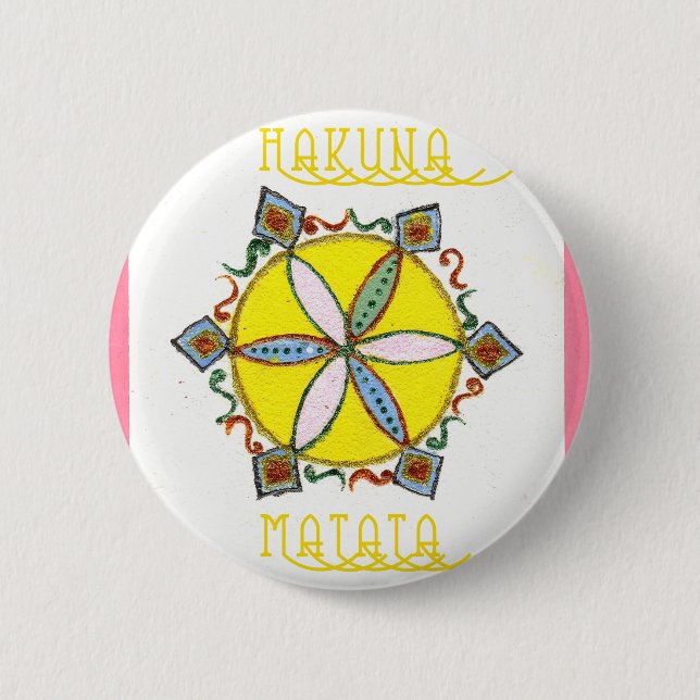 Stern im Making Hakuna Matata Button (Vorderseite)
