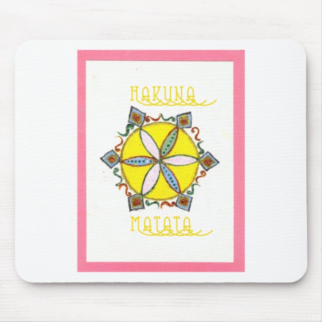 Stern im Making Hakuna Matata Mousepad (Vorne)
