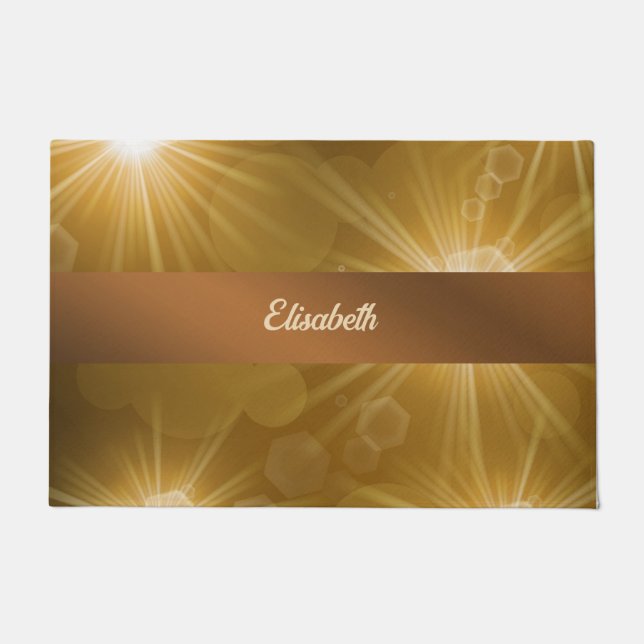 Stern, Licht, glänzend, hell, glänzend, glänzend,  Fußmatte (Vorderseite)