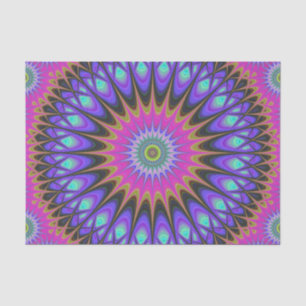 Stern-Mandala Seidenpapier