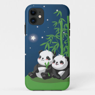 Stern-Nachtpanda iPhone 11 Hülle