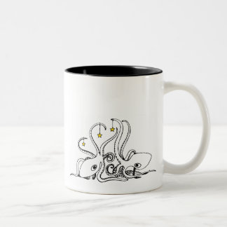 Stern Octopodes Zweifarbige Tasse