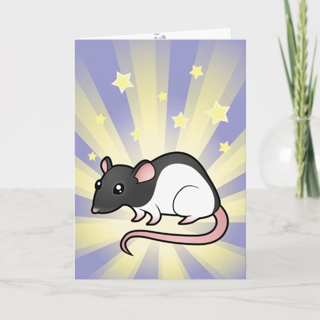 Stern-Ratte Karte (Vorderseite)