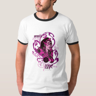 Stern-Saphir-Grafik 1 T-Shirt