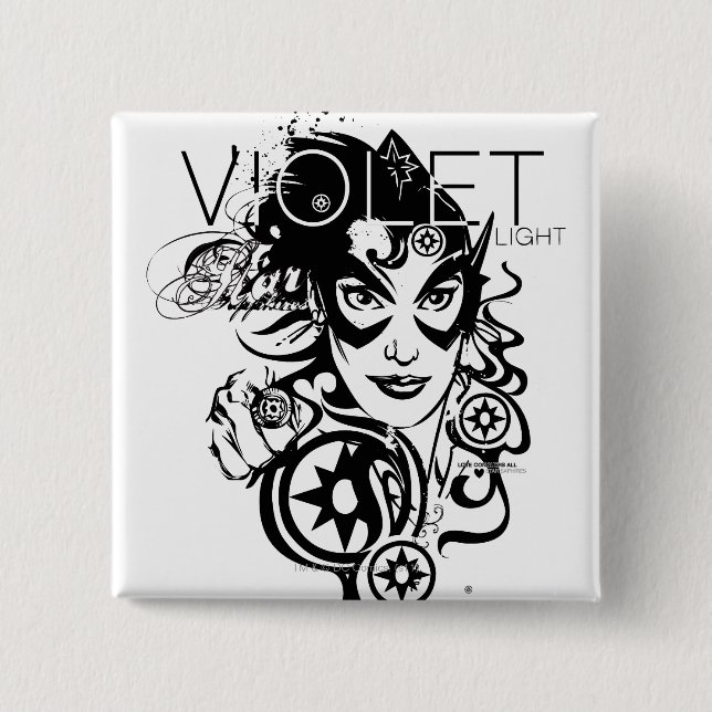 Stern-Saphir-Grafik 4 Button (Vorderseite)