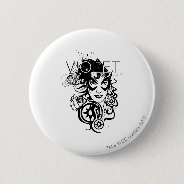 Stern-Saphir-Grafik 4 Button (Vorderseite)