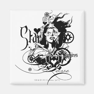 Stern-Saphir-Grafik 7 Magnet