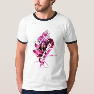 Stern-Saphir-Grafik 8 T-Shirt