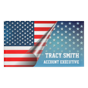 Stern-Spangled Art Namenschild