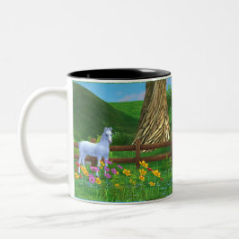 Stern-stabile Süchtig-Kaffee-Tasse Zweifarbige Tasse
