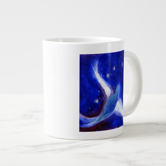 Stern-Vogel 2012 Jumbo-Tasse (Vorderseite Rechts)