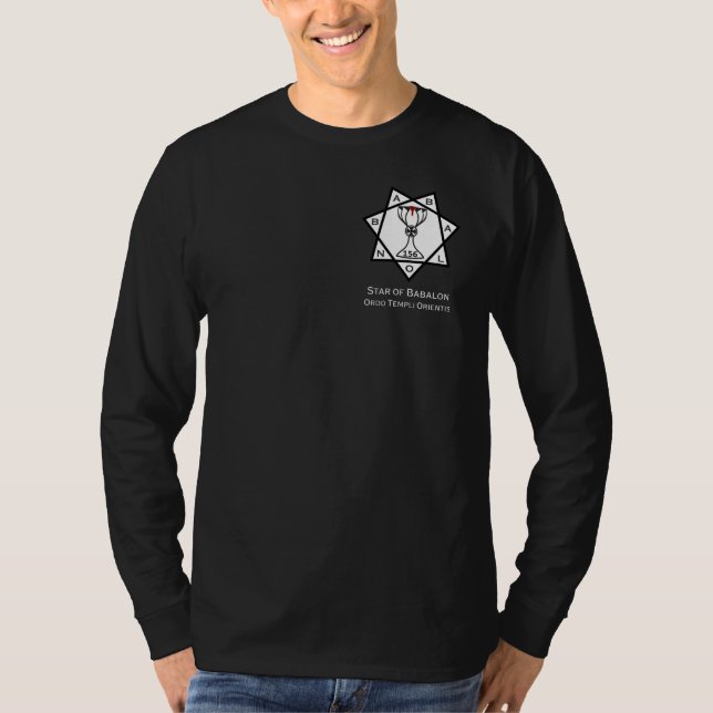 Stern von Babalon Logo - klein T-Shirt (Vorderseite)