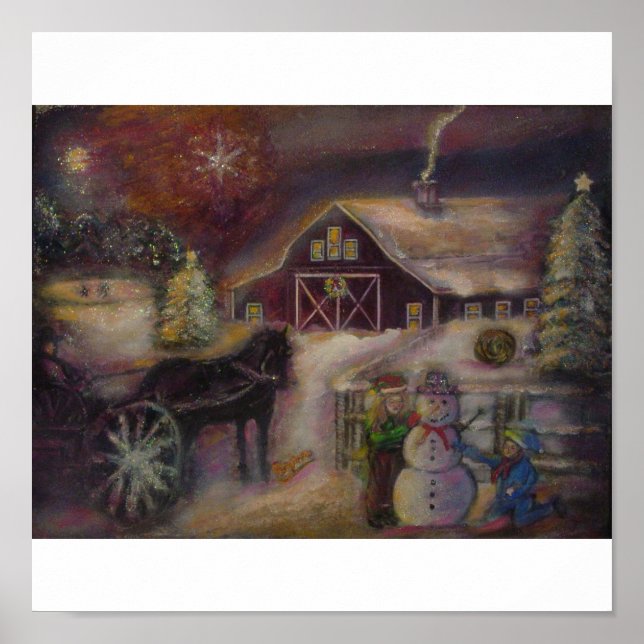 Stern von Bethlehem Poster (Vorne)