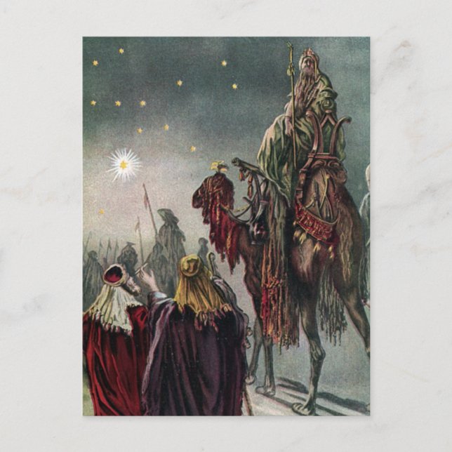 Stern von Bethlehem Postkarte (Vorderseite)