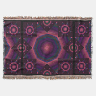 Stern von Bethlehem Quilt Beeren Decke