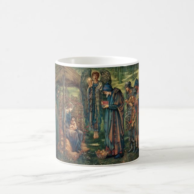 Stern von Bethlehem (von Edward Burne-Jones) Kaffeetasse (Mittel)
