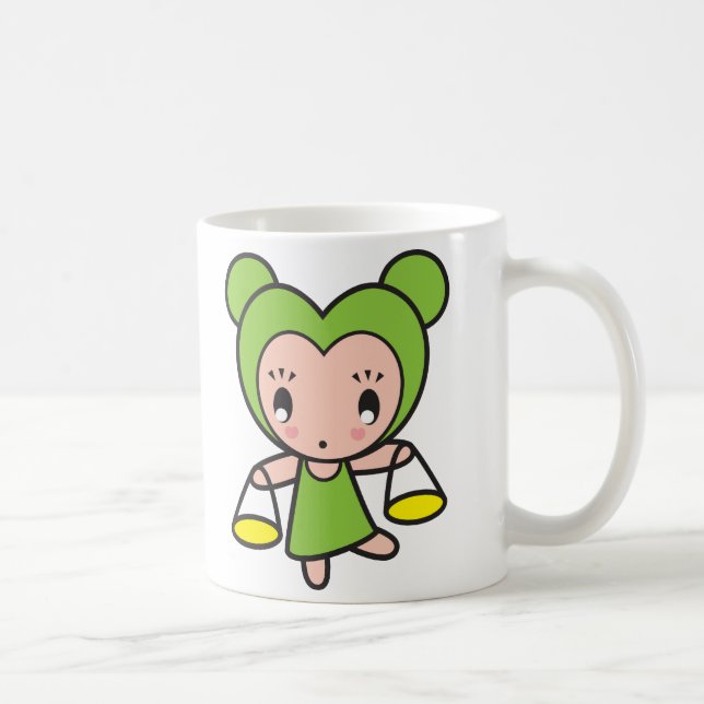 Stern-Vorzeichen - Waage Kaffeetasse (Rechts)