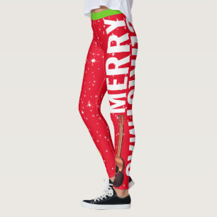 Stern-Weihnachten Marac und Cuatro (editierbar) Leggings