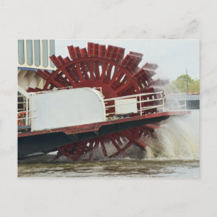 Stern Wheeler Postkarte