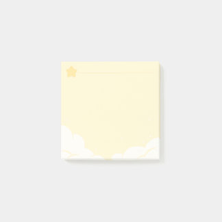 Sternanmerkung Auflage-Gelb Post-it Klebezettel